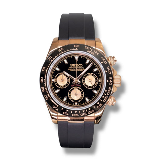 SKONA Black & Rose Gold